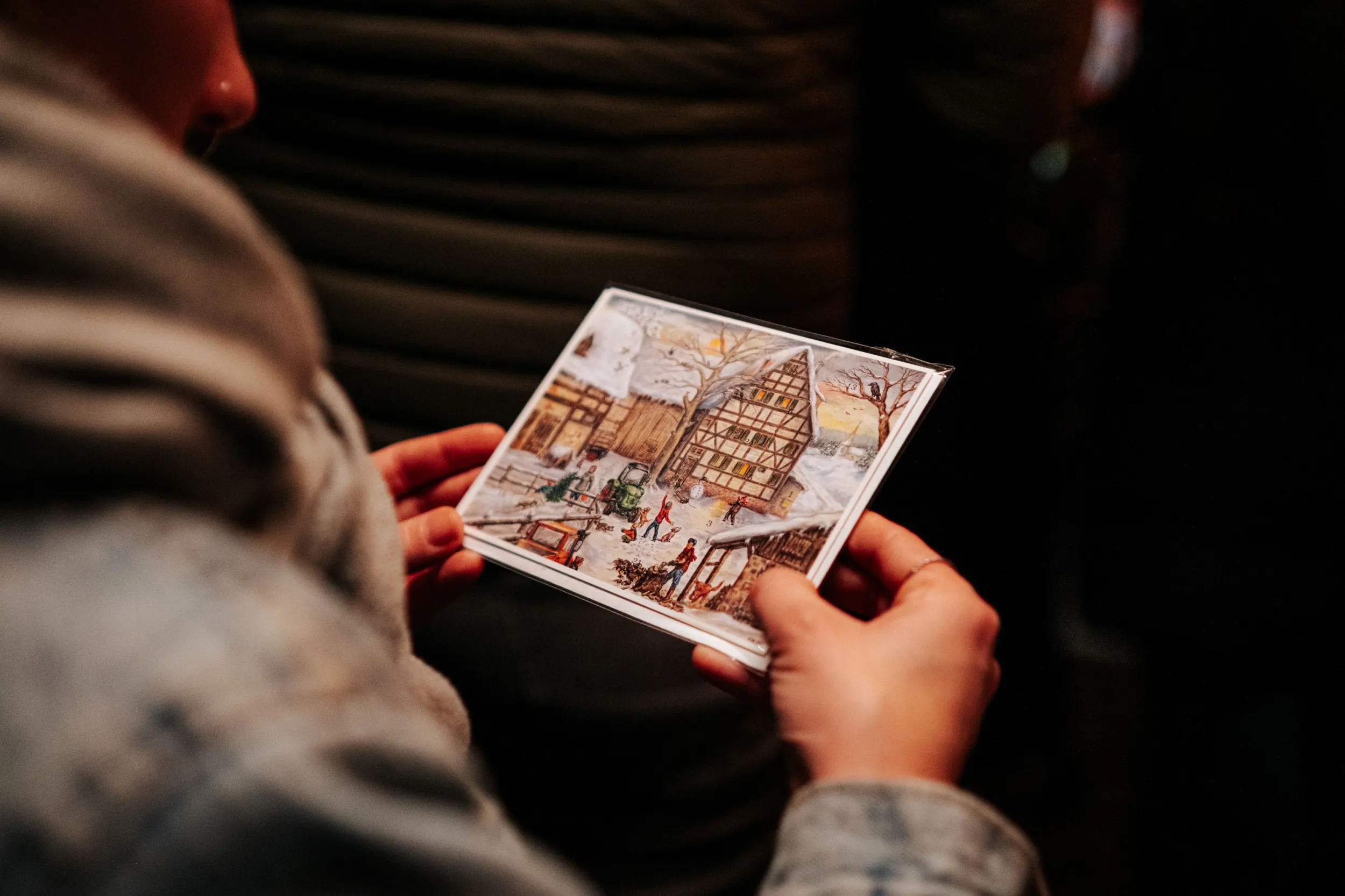 persoonlijk een kerstkaart ontvangen