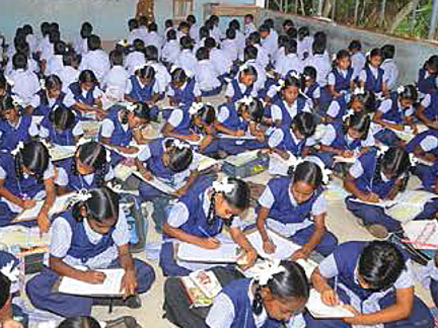 Basisschool en middelbare school Pavanjur (Chennai)