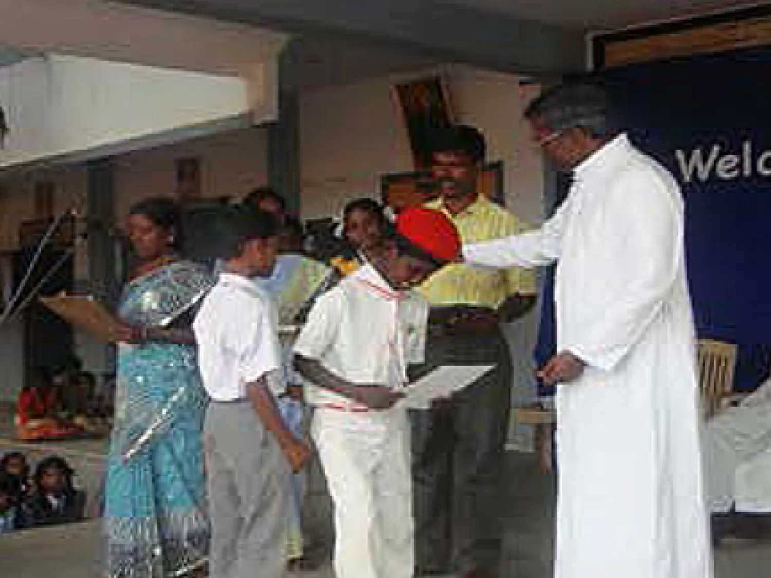 Basisschool en middelbare school Pavanjur (Chennai)