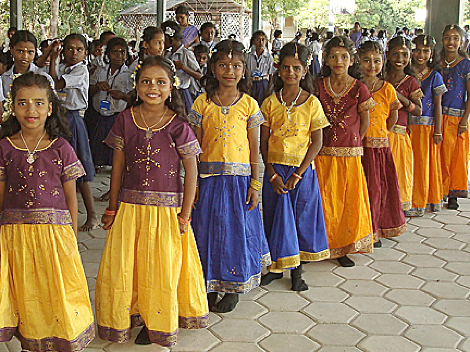 Basisschool en middelbare school Pavanjur (Chennai)