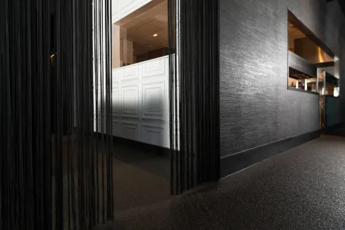 Grindvloer in een woning