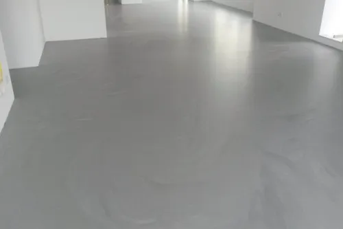 Gietvloer van dicht bij