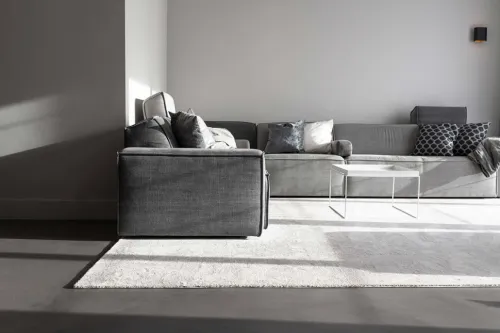 Woonbeton in een luxe woonkamer