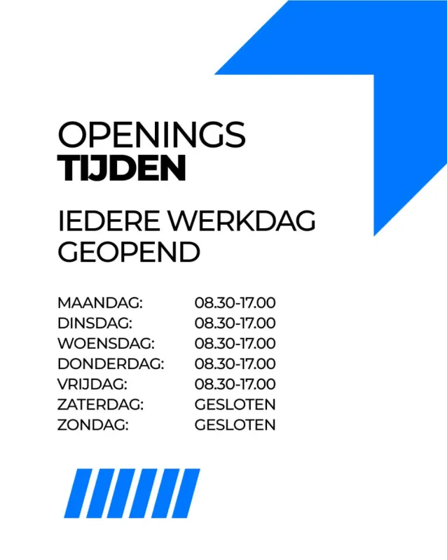 Openingstijden 